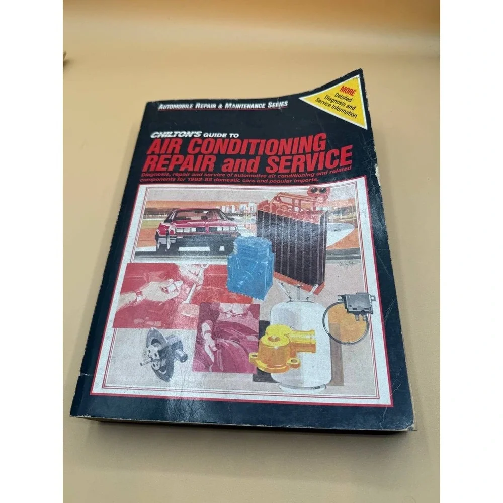Chilton's Guide to Air Conditioning Repair & Service #7580‎ 1982-1985 Paperback